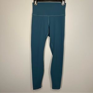 Lululemon Pants Womens 6 Teal Green Blue Wunder Under High Rise 28” Legging Yoga